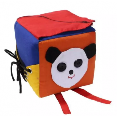 Multicolored Fastening Cube Toy